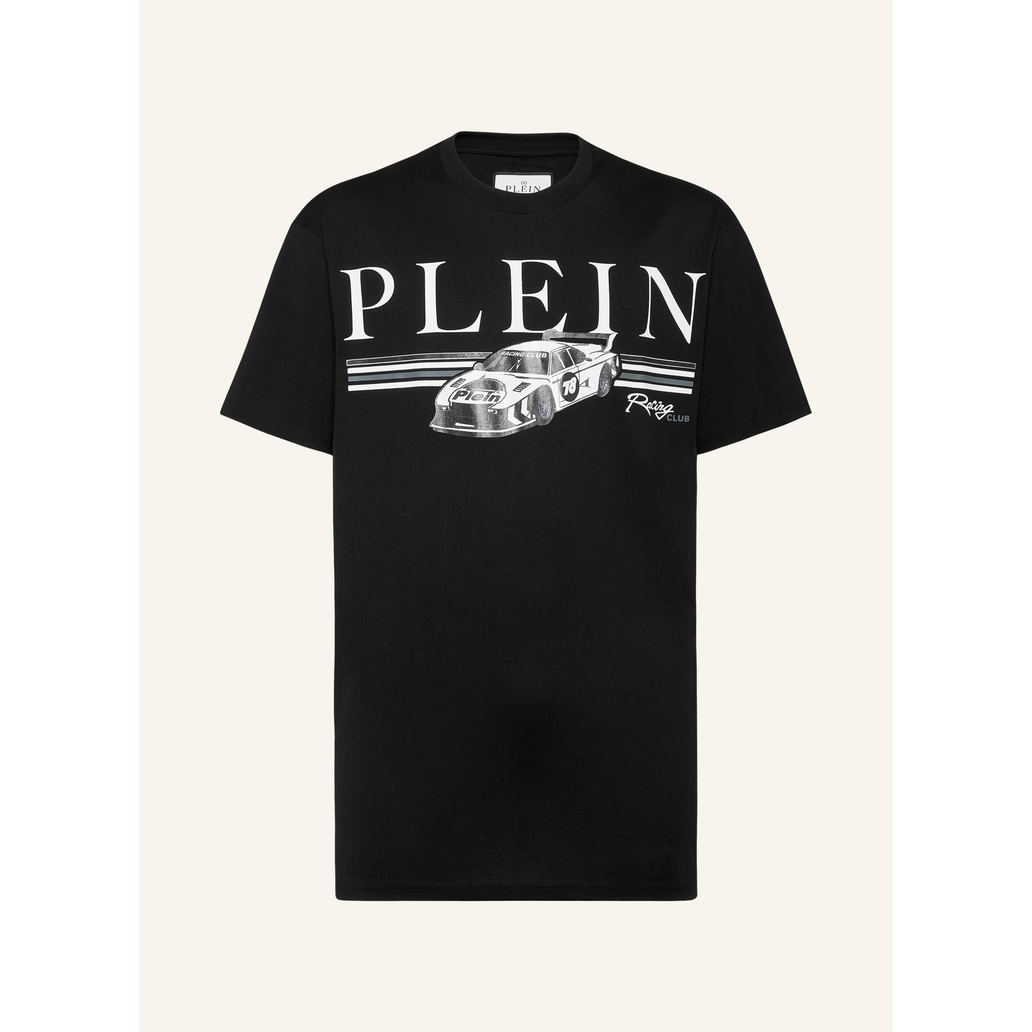 PHILIPP PLEIN T-Shirt Round Neck RACING