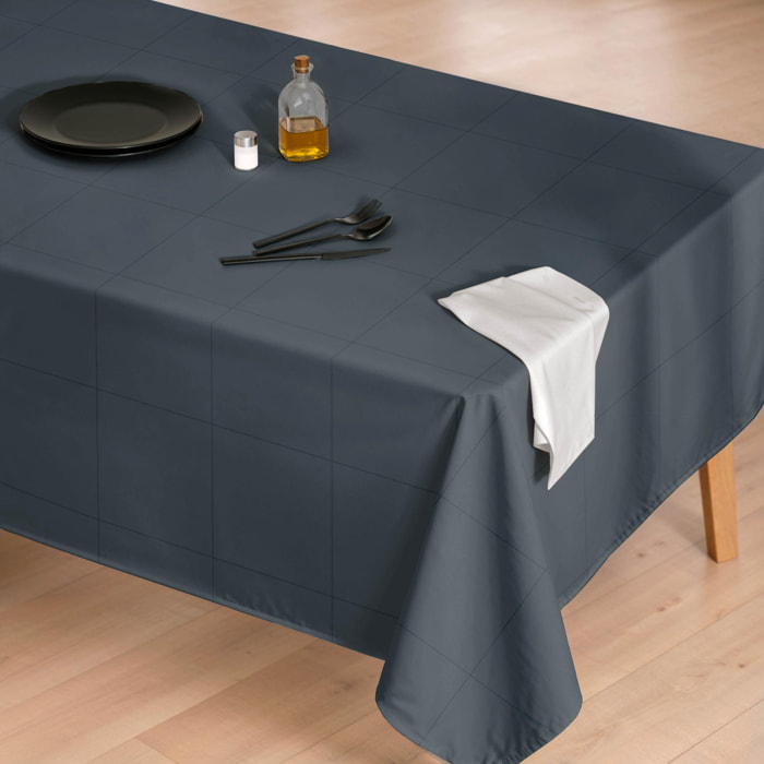Nappe anti-taches LAO BLEU - en 100 % coton
