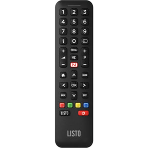 Télécommande LISTO pour TV LISTO