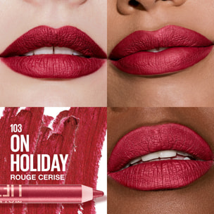 Crayon à Lèvres Maybelline Lifter Liner Holiday Glimmer, fini éclat multidimensionnel, tenue longue durée, formule hydratante à