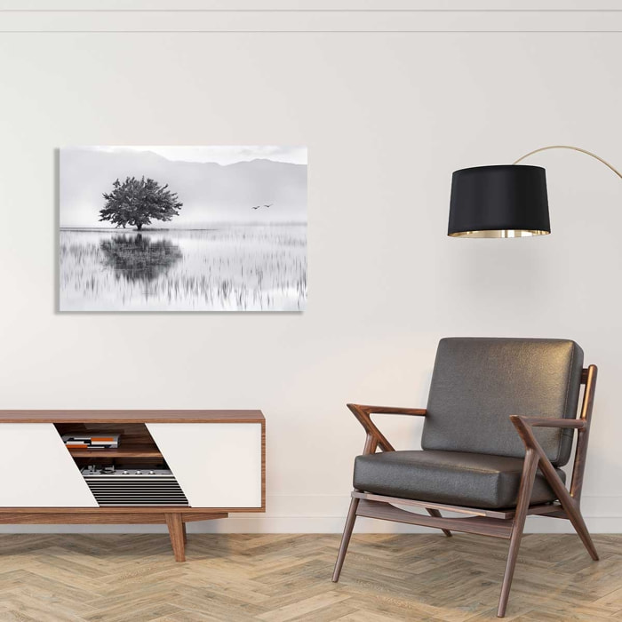 Tableau nature reflets d'eau Tableau alu Dibond