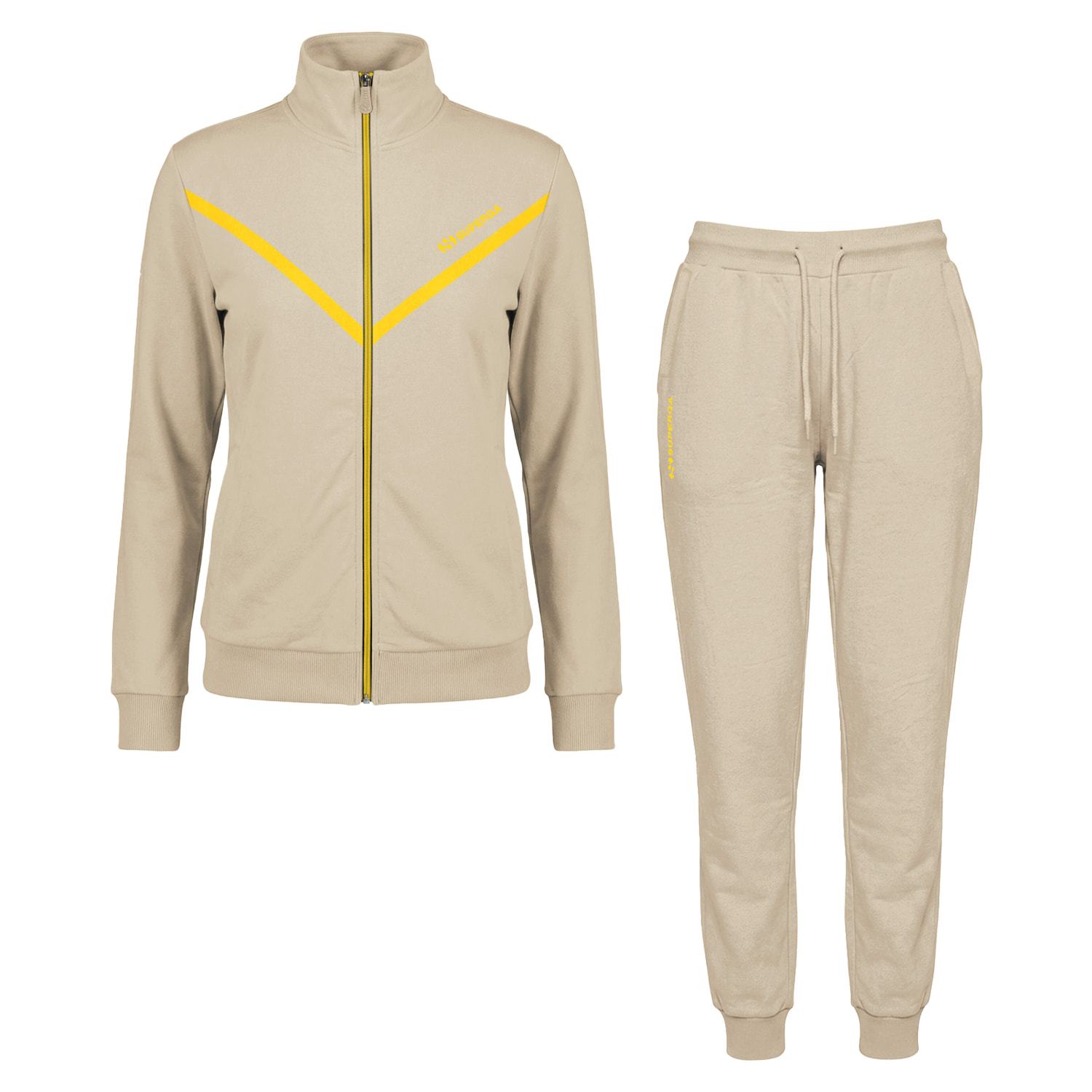 Tuta Donna SUPERGA Cotone Leggero Full Zip