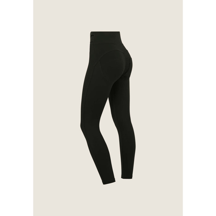 Pantaloni WR.UP® superskinny 7/8 vita alta con decori oro