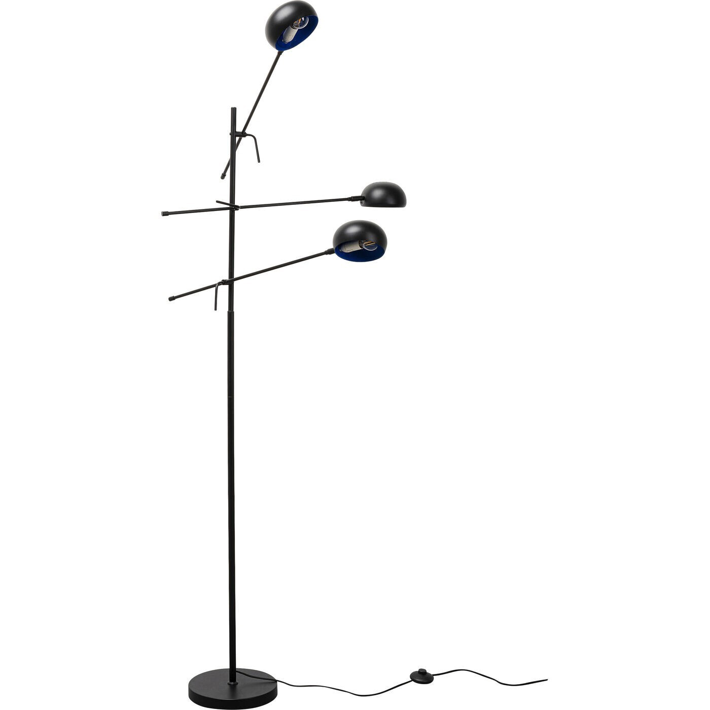 Lampadaire Bola Trio 160cm noir Kare Design