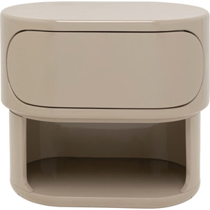 Chevet Groove taupe Kare Design