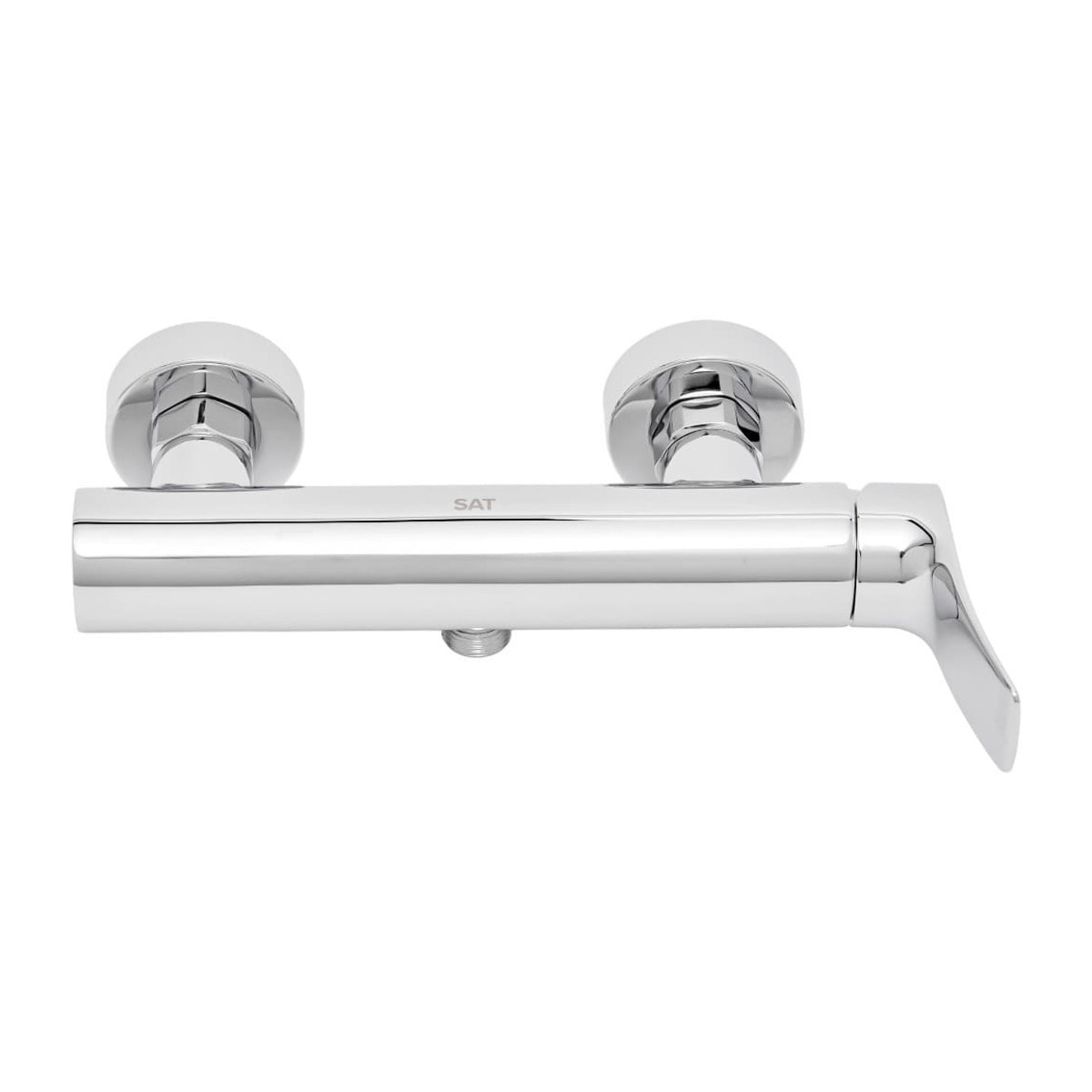 Infinitio mitigeur de douche monocommande mural, sans ensemble de douche, chrome SATBSINF268 avec une garantie de 5 ans