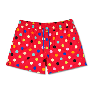 Bañador big dot rojo, Happy socks