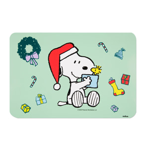 Set 6 tovagliette rettangolari Excelsa – Peanuts Shiny And Bright, Polipropilene multicolore