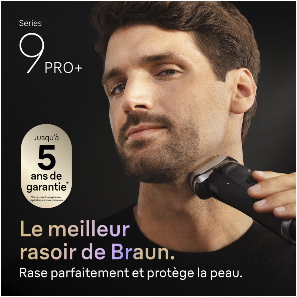 Braun Series 9 PRO+, Rasoir Électrique, Pro SensoAdapt, Station SmartCare, 9660CC