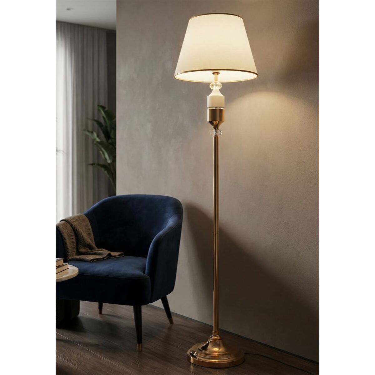 LAMPADA DA TERRA GIPSY CM Ø 40X160