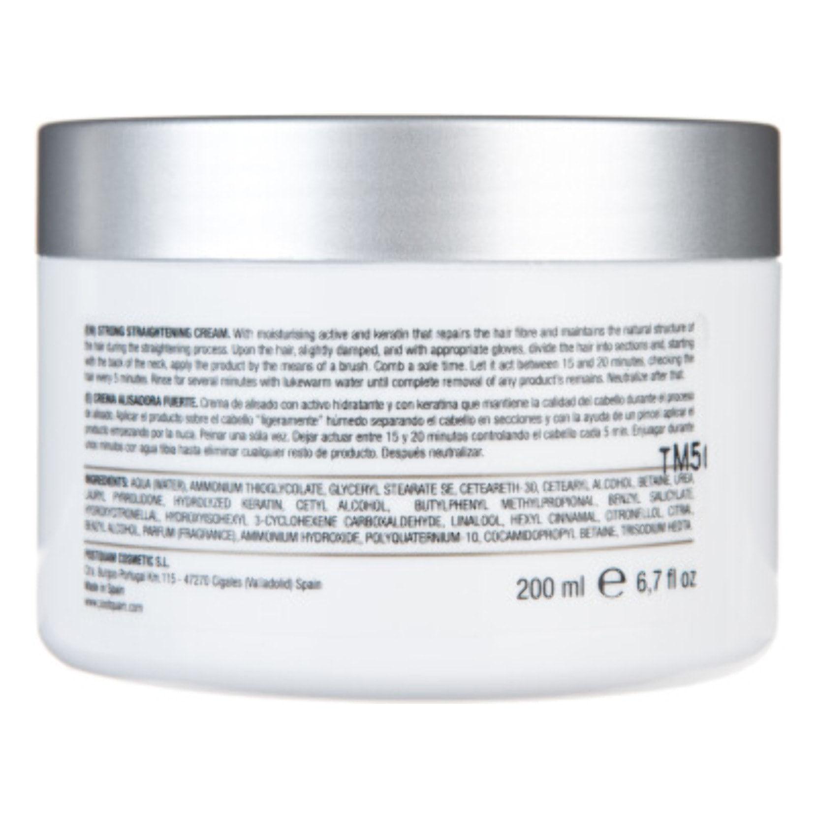 crema alisadora keratina normal