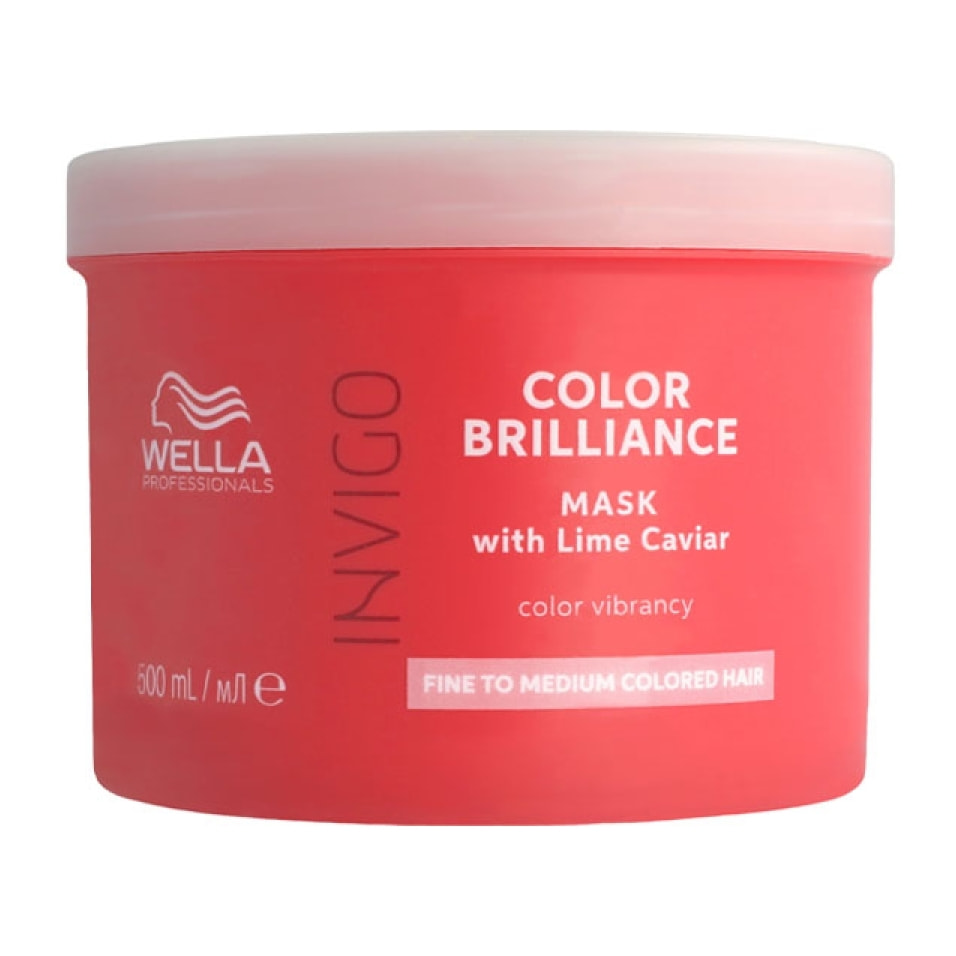 WELLA Invigo Color Brilliance Mascarilla para Cabello Fino/Normal 500ml