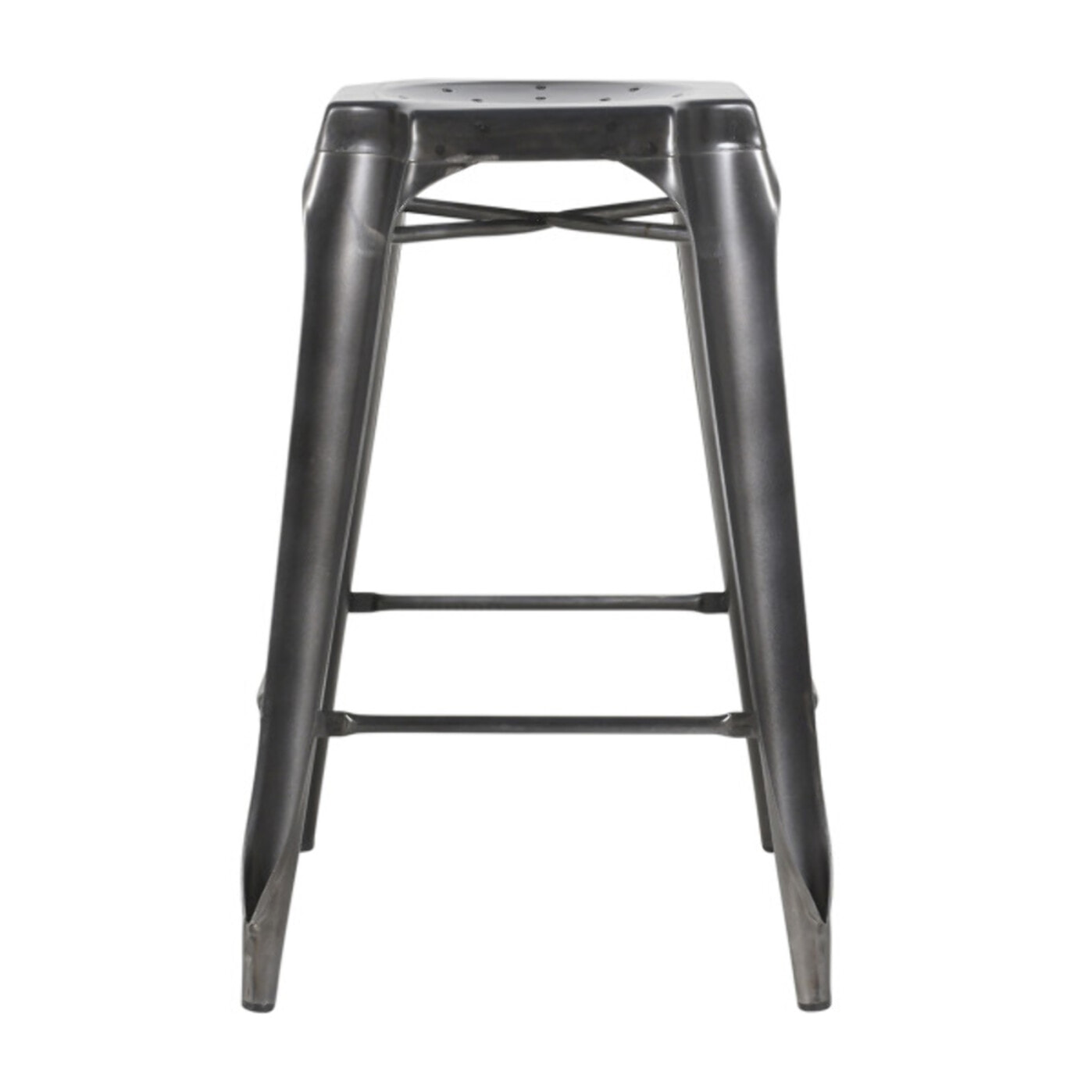 Tabouret de bar en métal au style industriel - STEAL