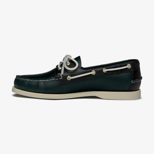 Sebago - Docksides Uomo Verde - Docksides Portland Waxed
