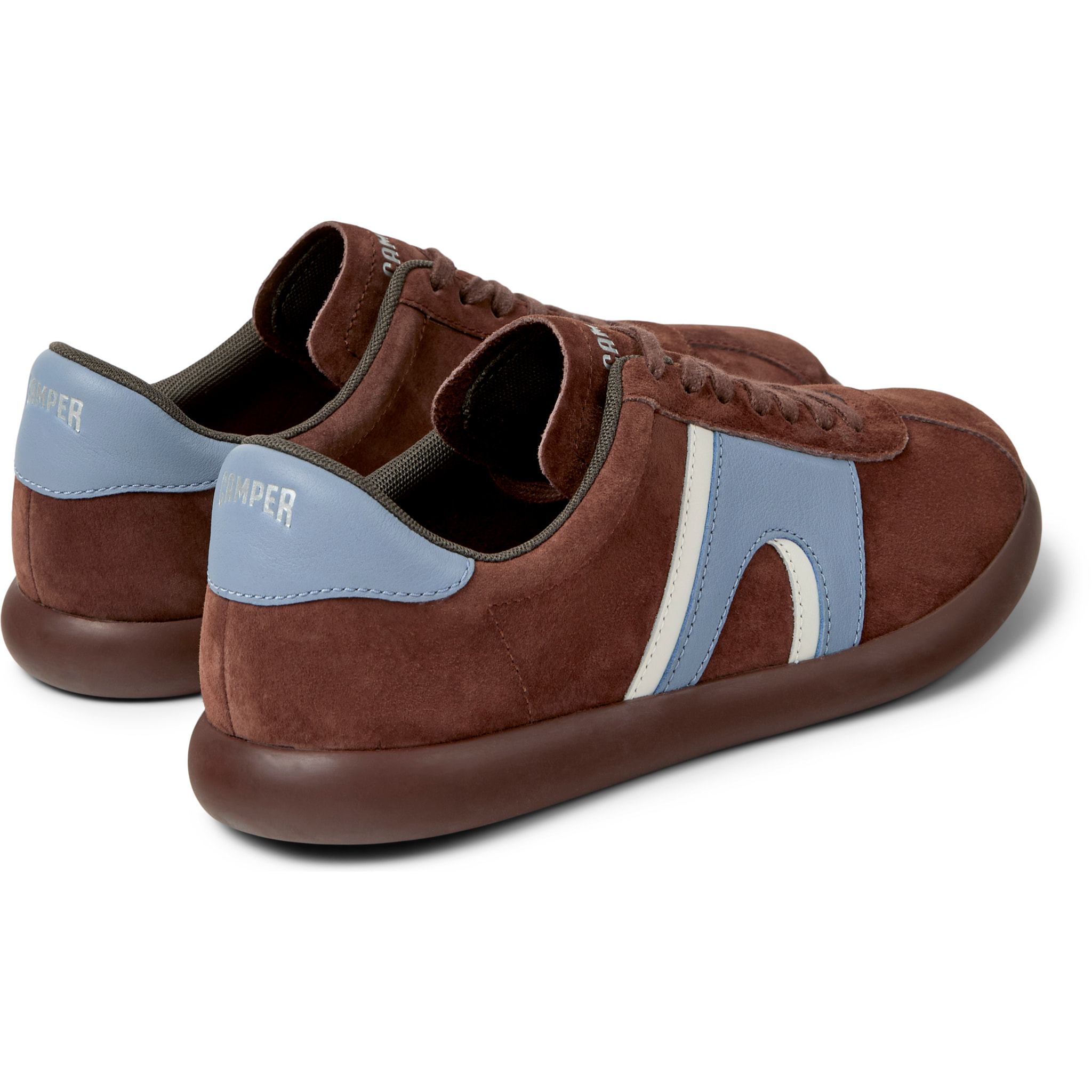 Sneakers - CAMPER Pelotas Soller - Marrone - Pelle nabuk