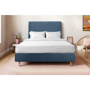 Tete de lit tapissée Tissu - Rembourrée A poser