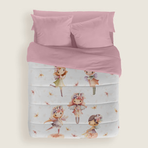 Edredón Nórdico Estampado - Infantil - 100% Poliéster Microfibra - 300 gr/m² con Tacto Pluma - Wings