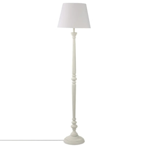 Lampadaire drt ''LEO'' blanc H156 cm