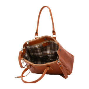 Borsa a tracolla  da donna In Vera pelle Made in Italy 35x23x16 cm