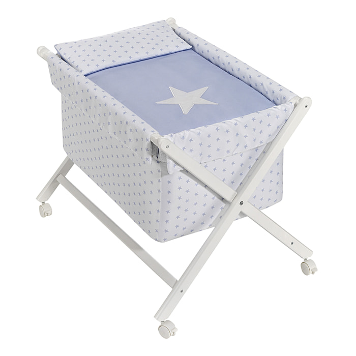 Minicuna con Textil Estrella