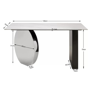 Table Demi 140x70cm Kare Design
