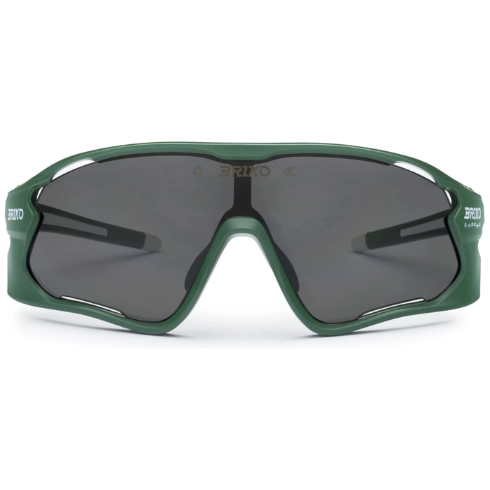 Briko - Occhiali, Uomo Donna, Verde - Tongass