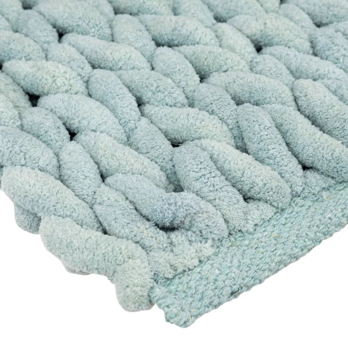 Tapis de bain 50x75cm "Colorama" bleu artic