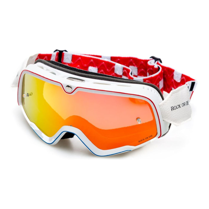 GAFAS DE MOTO RETRO WHITE ROCK OR DIE