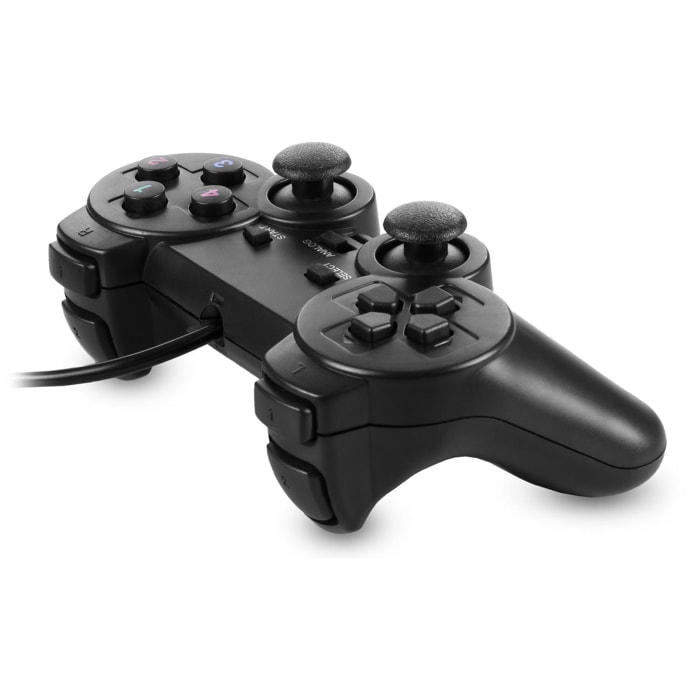 Controller USB con vibrazione compatibile con PS3 / PS4 / PC.