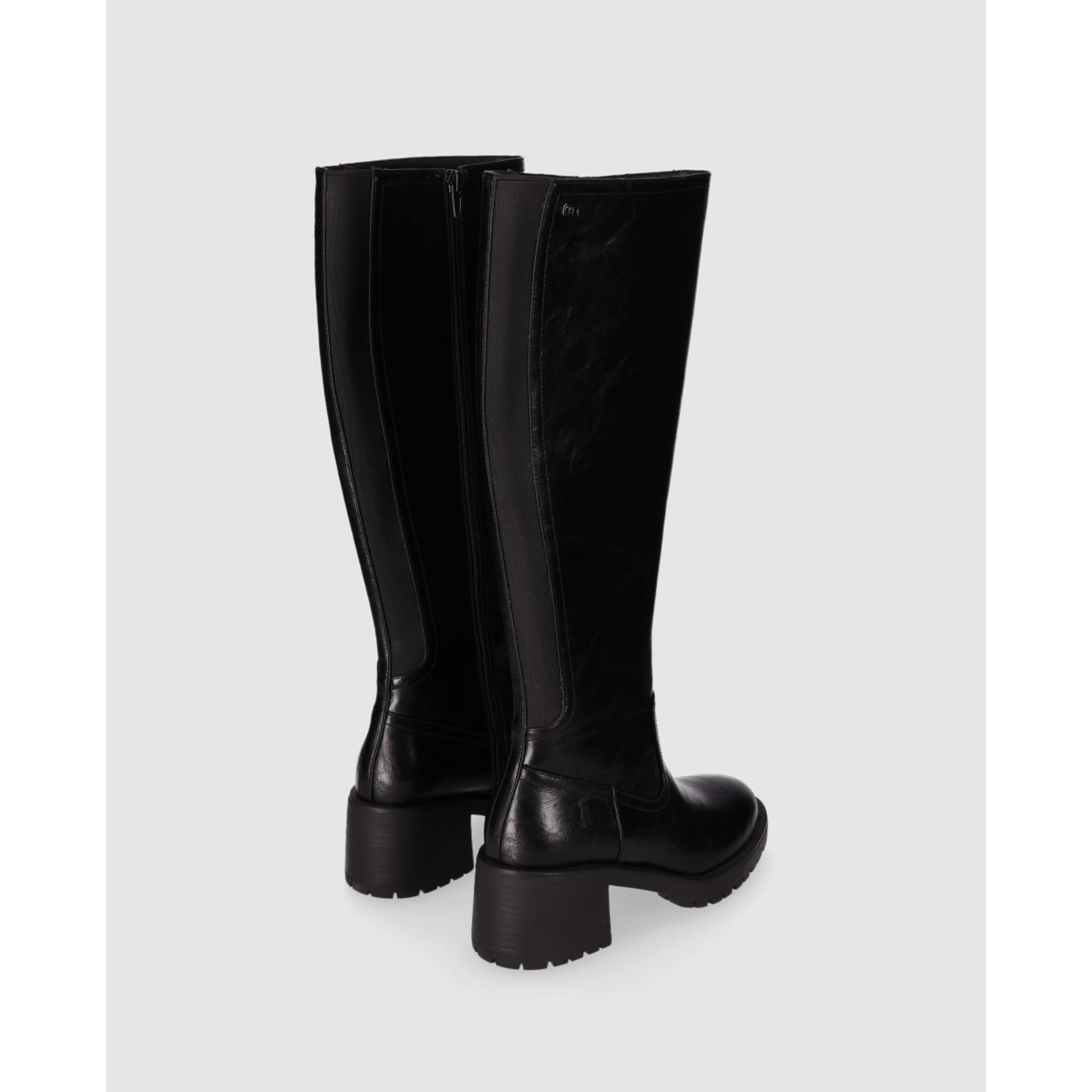 Botas - Negro - Tacón: 5 cm