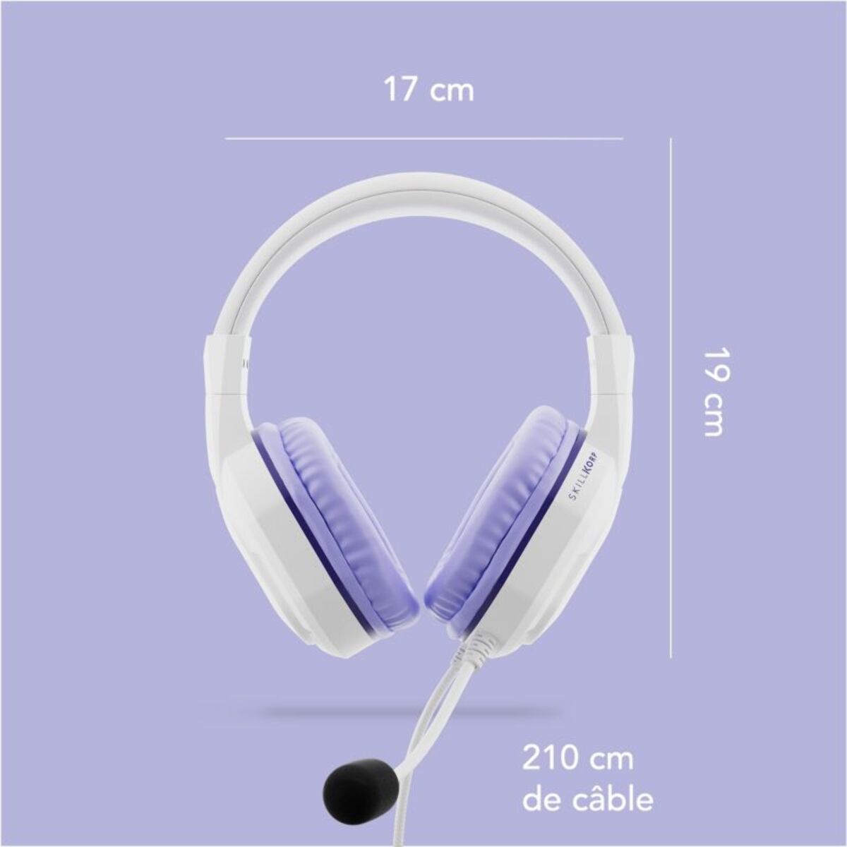 Casque gamer SKILLKORP H5 PURPLE Access