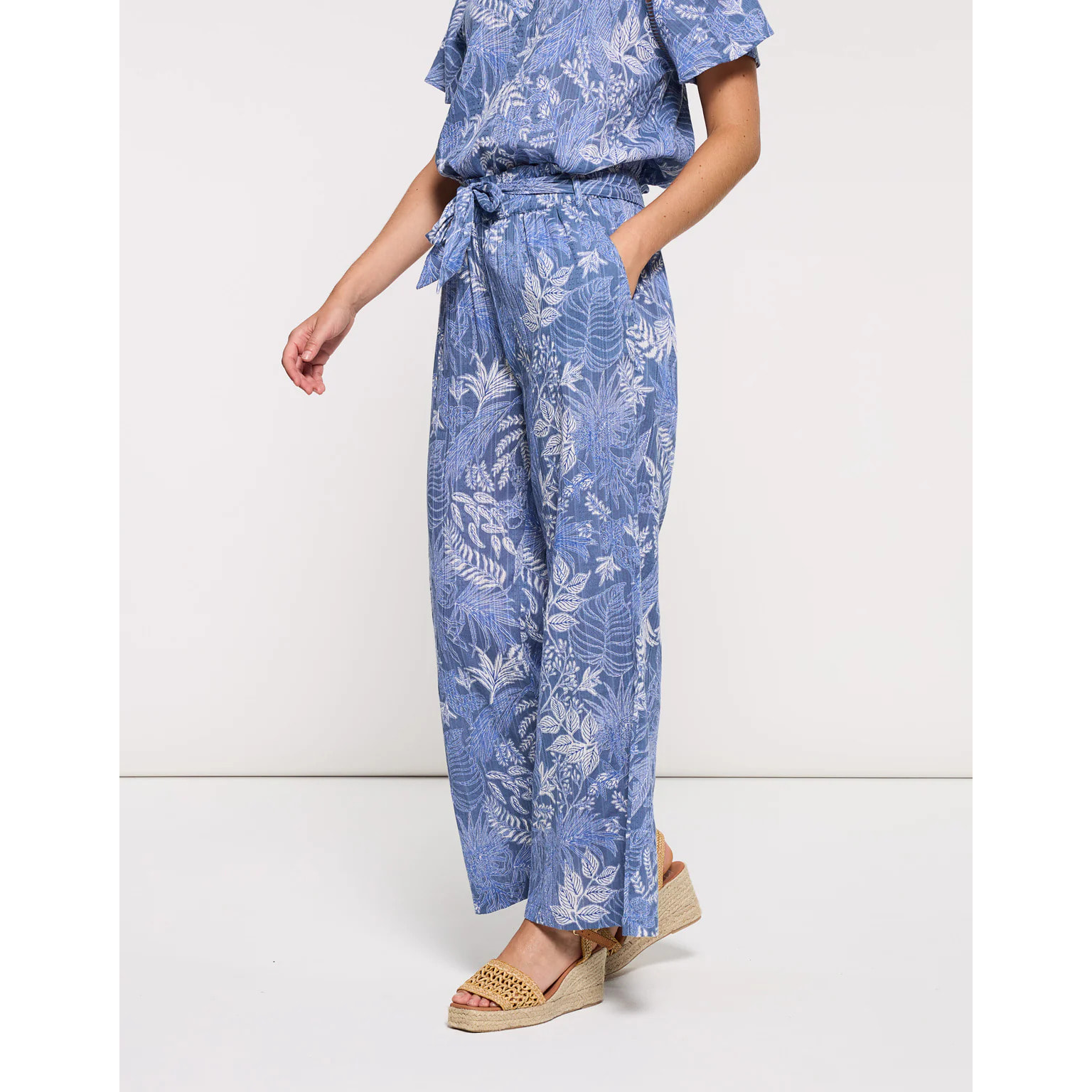 Pantalón Largo Azul - Lamba