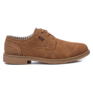 Zapato blucher/derby camel