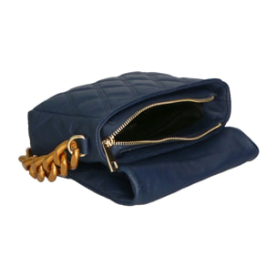 Borsa a mano da donna - Modello Adriana - Vera pelle - 20.0 x 14.0 x 6.5 cm