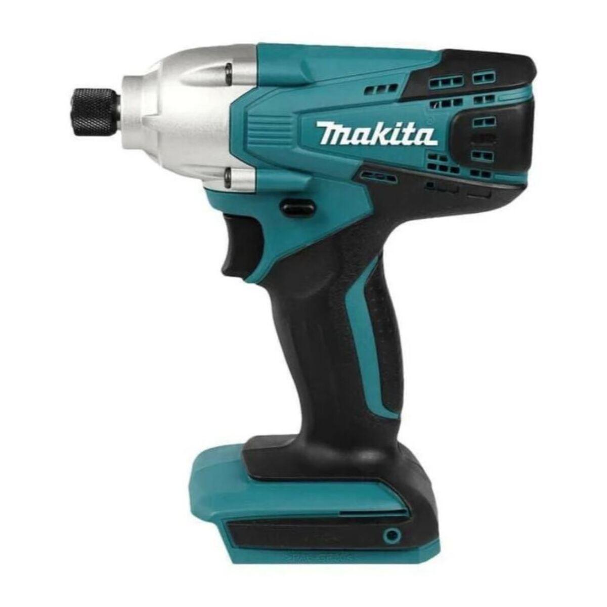 Perceuse sans fil 18V DF4880 + clé à chocs 18V TD127D - MAKITA - avec 2 batteries 18V 1.5 Ah + chargeur + 30 embouts - DK18A35X1