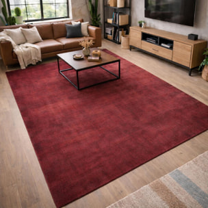 Tapis salon et chambre fait main motif uni DUDU