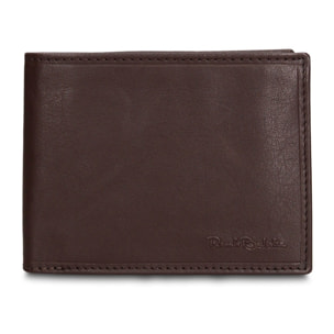 Portafoglio uomo in vera pelle - Modello Astero Plus - Casual - 13.0 x 10.0 x 2.0 cm