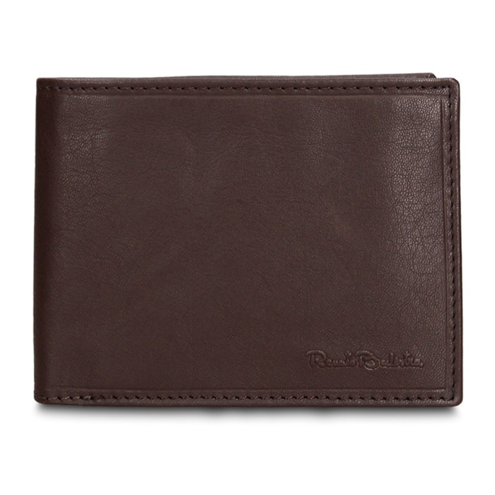 Portafoglio uomo in vera pelle - Modello Astero Plus - Casual - 13.0 x 10.0 x 2.0 cm