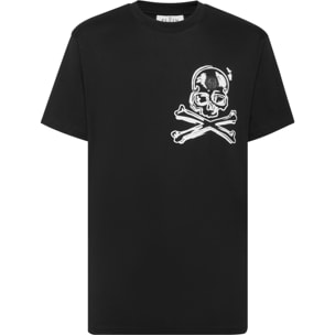 PHILIPP PLEIN T-Shirt Round Neck SKULL
