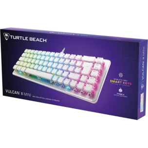 Clavier gamer TURTLE BEACH Vulcan II Mini Blanc Linear FR