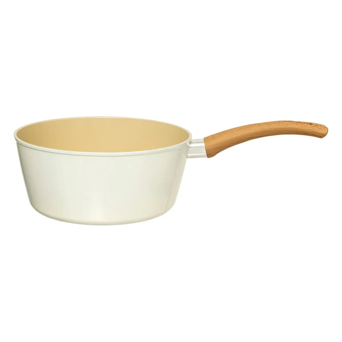 Casserole "Harmony" D20cm en aluminium forgé beige