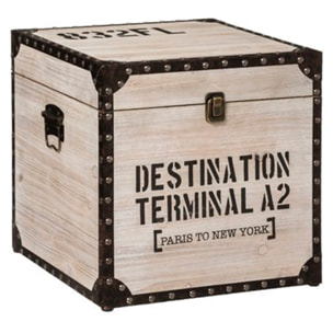 Juego de 3 baules retro