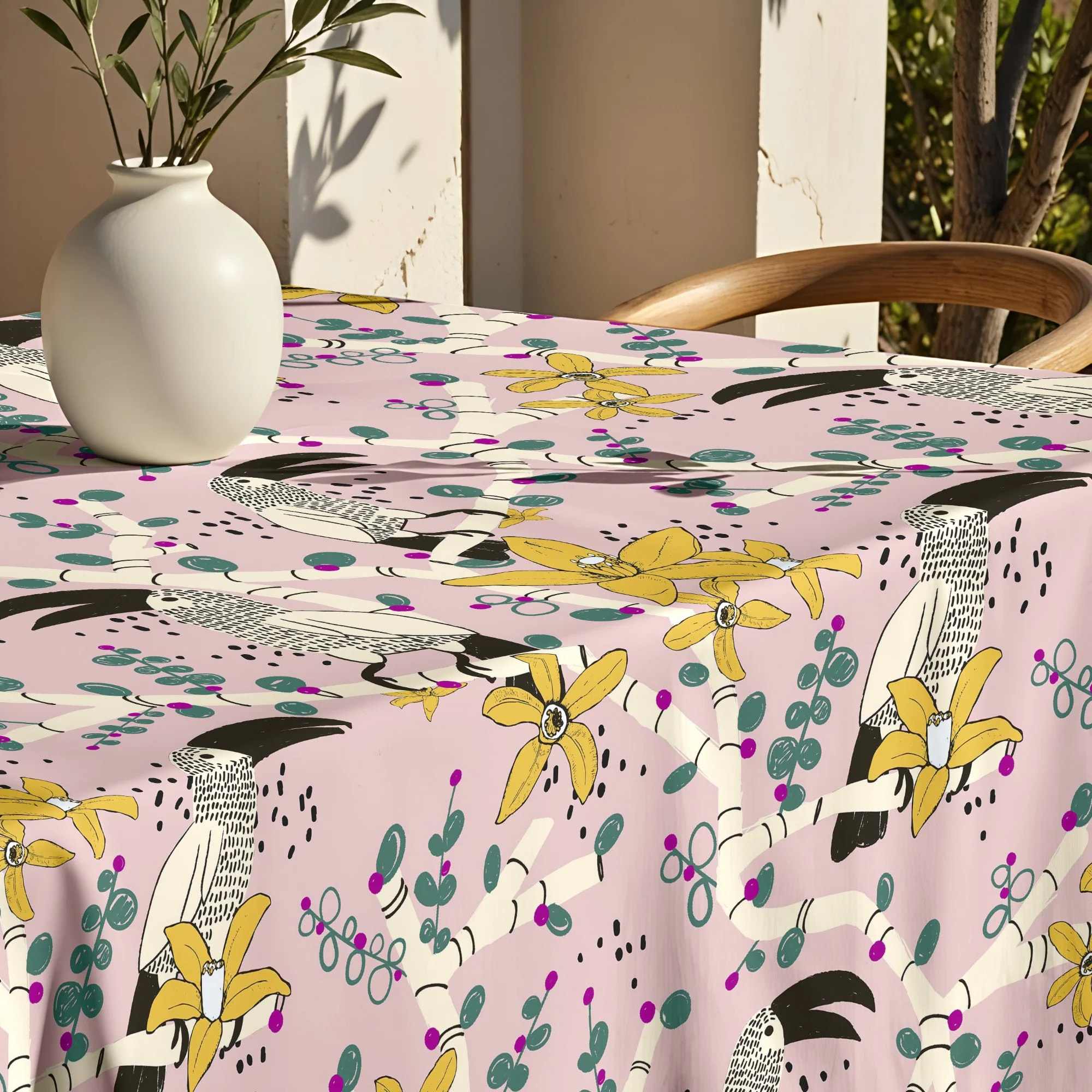 Nappe anti-taches au toucher tissu 0120-409