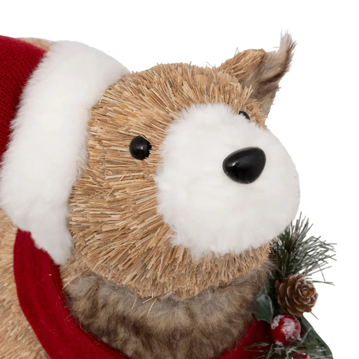 PLF OURS BOIS BONNET L54CM