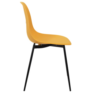Chaise Gustav Jaune - Lot De 6