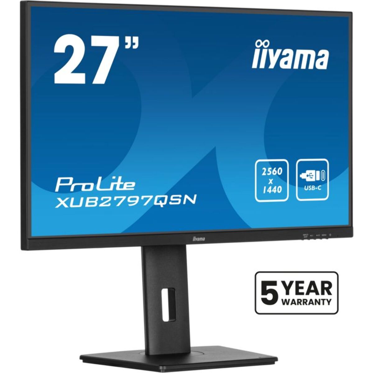 Ecran PC IIYAMA PROLITE XUB2797QSN-B2 27'' Plat IPS