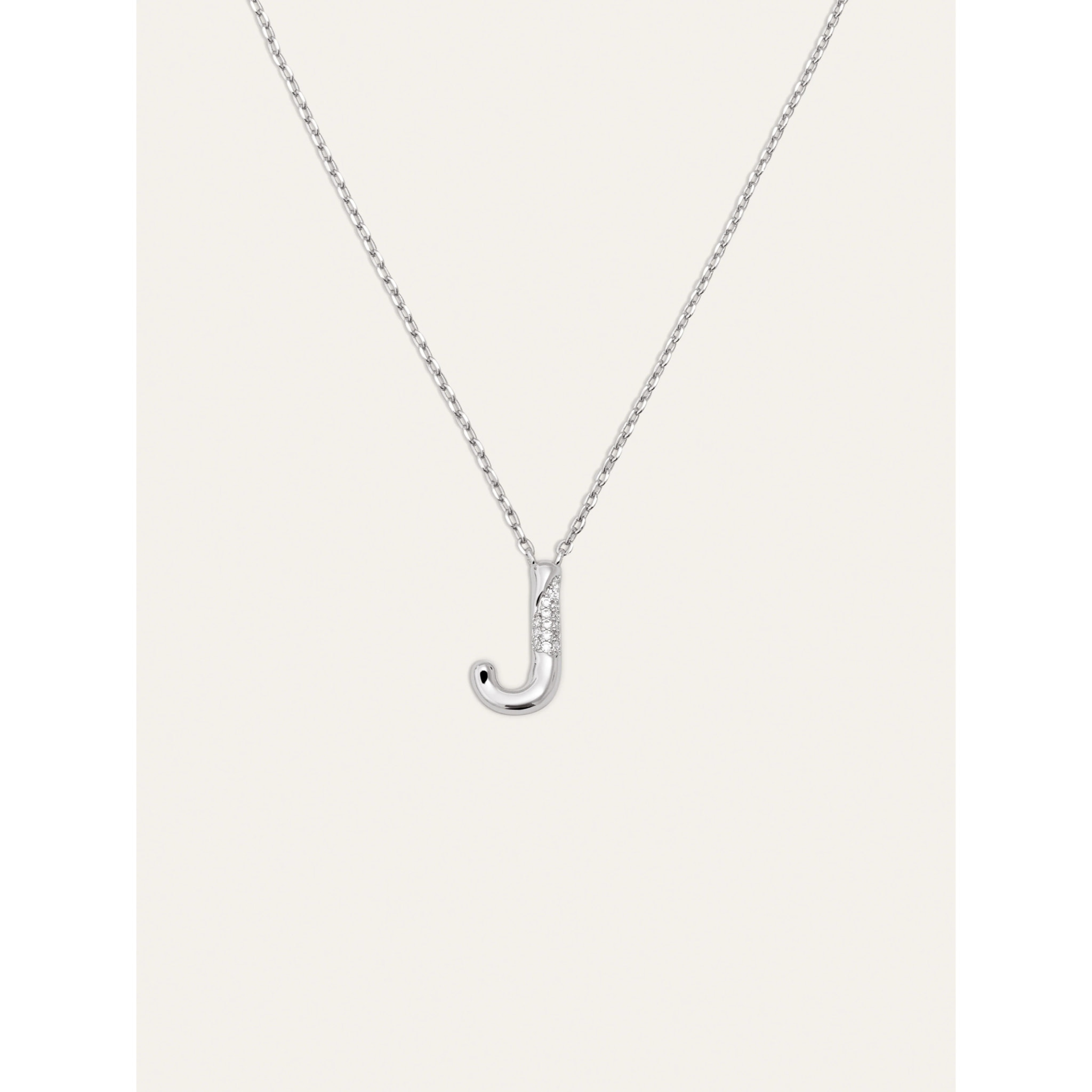 Collar Personalizado Letter Brillante