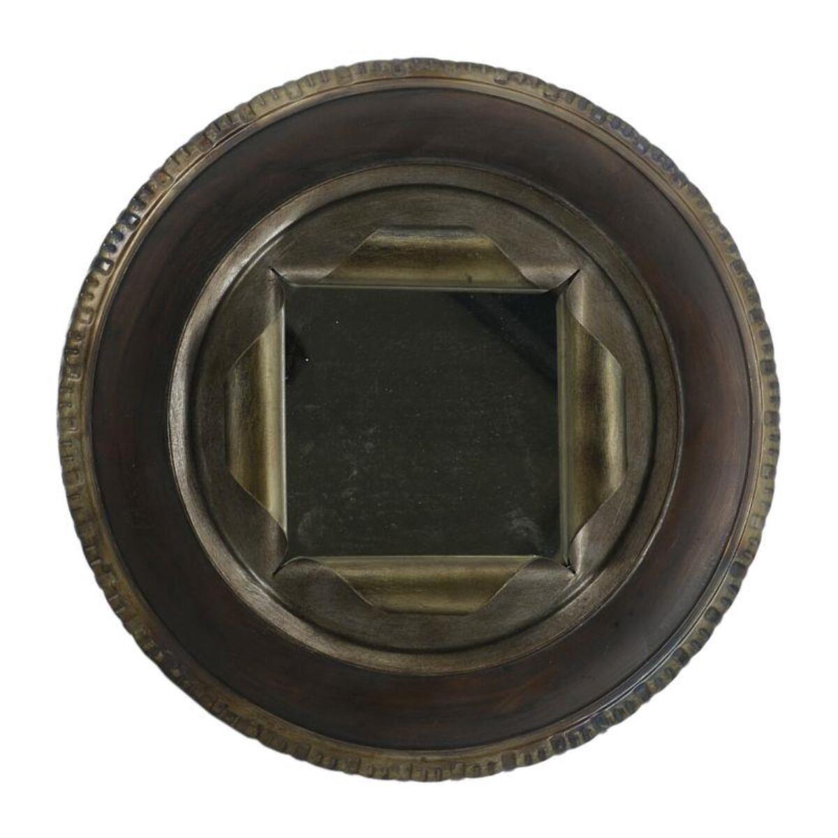 Specchio in metallo Pneumatico nero cmø41x10