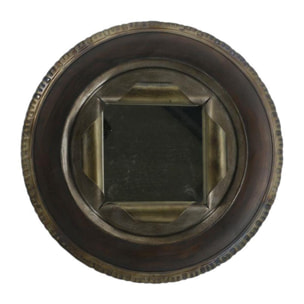 Specchio in metallo Pneumatico nero cmø41x10