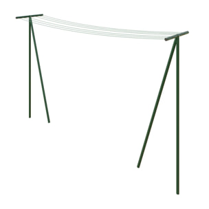 Etendoir à linge Trigano Windy vert - 60m de fil